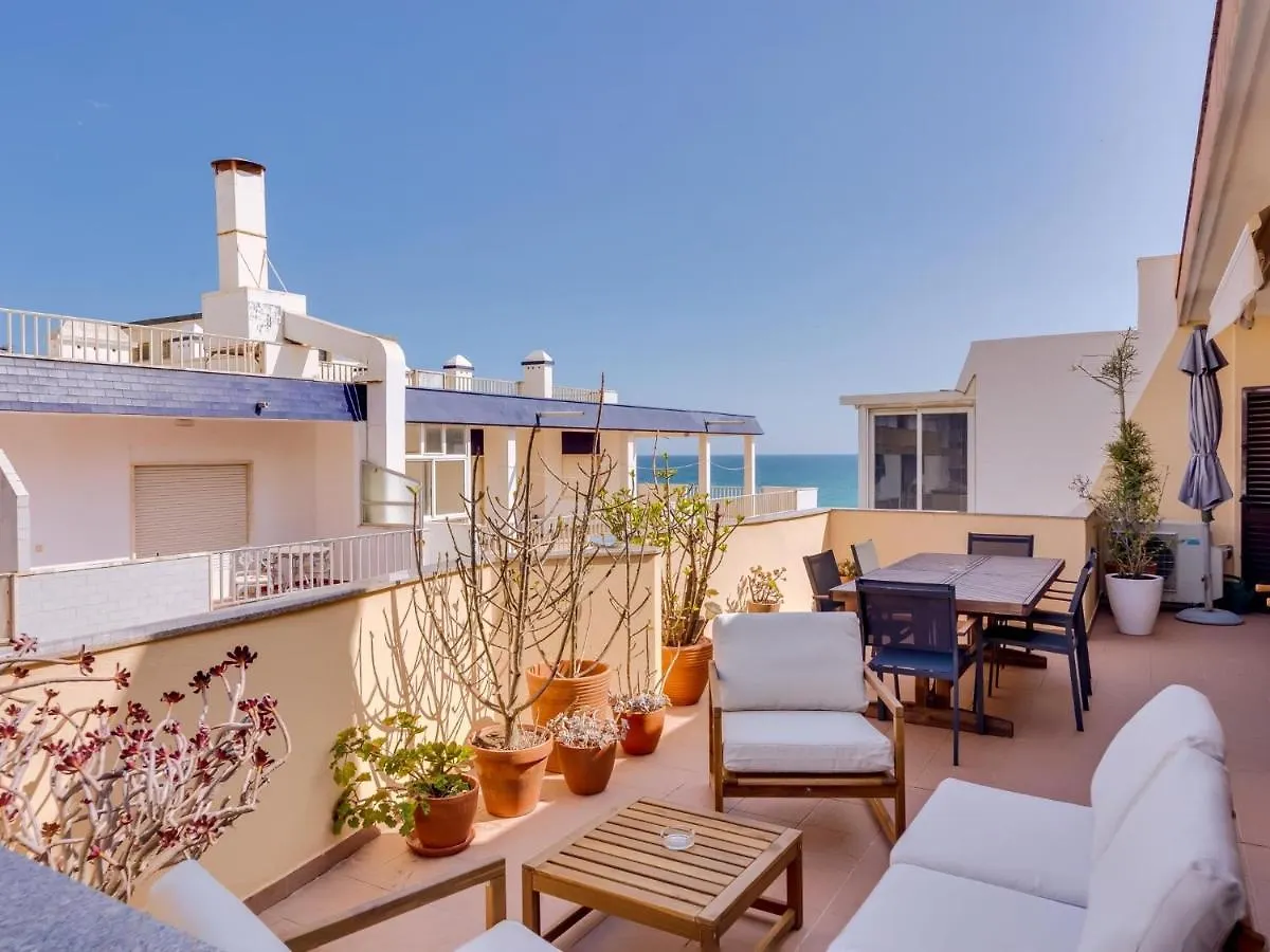 Al - Quarteira Terrace Penthouse Apartment